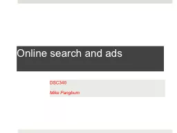 Online search and ads