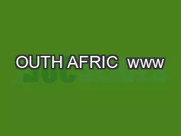 OUTH AFRIC  www