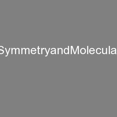 PDF-SymmetryandMolecular thumbnail