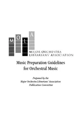 Music Preparation Guidelines