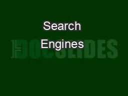 Search Engines & Portals