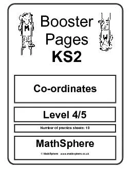 Booster: KS2: ordinates  4/5                             Page 14