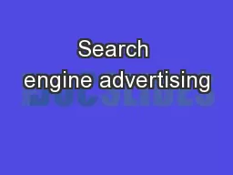 Search engine advertising