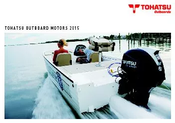 TOHATSU OUTBOARD MOTORS 2015