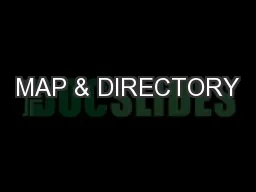 MAP & DIRECTORY
