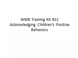 WWB Training Kit #22