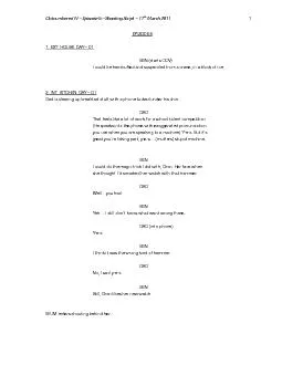 Outnumbered IV –Episode 5 –Shooting Script –17