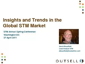 Insights and Trends in the Global STM Market STM Annual Spring Confere
