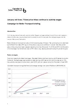January rail fares
