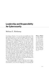 Leadership and Responsibility