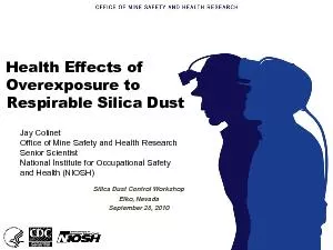 Health Effects of Overexposure to Respirable Silica DustSilica Dust Co