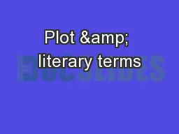 Plot & literary terms
