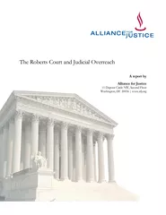 The Roberts Court and Judicial Overreach