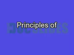 Principles of