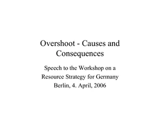 Overshoot -Causes and Consequences