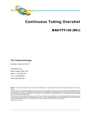 Continuous Tubing OvershotMAN-TTT-180 (R01)Thru-Tubing TechnologyA Div