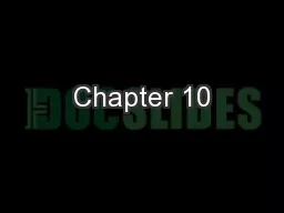 Chapter 10