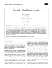 Overstock – A Real Option Approach