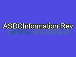 ASDCInformation Rev
