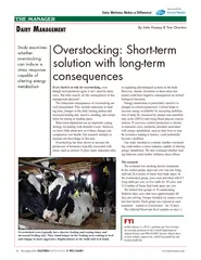 Every herd is at risk for overstocking, though most producers agree it