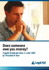 oes someone owe you money?