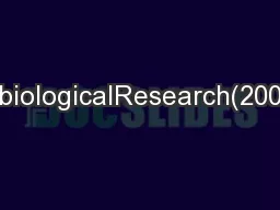 MicrobiologicalResearch(2004)323
