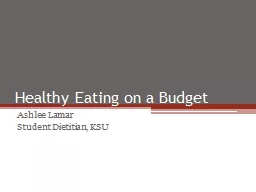 Healthy Eating on a Budget