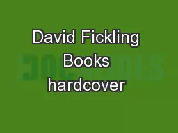 David Fickling Books hardcover 