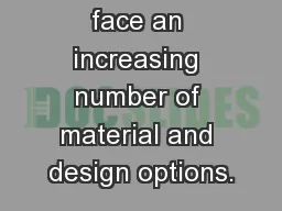 Pallet users face an increasing number of material and design options.