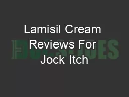 Lamisil Cream Reviews For Jock Itch
