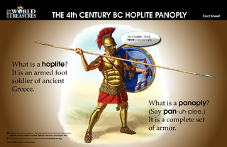 THE 4th CENTURY BC HOPLITE PANOPLY