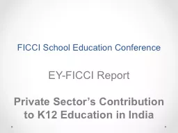 FICCI School Education Conference