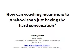 How can coaching mean more to a school than just having the