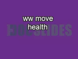 ww move health 