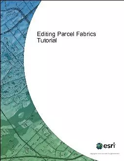 Editing Parcel Fabrics