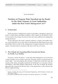 Acquisitionoftheplotsoflandparcelledoutforpublicroadsbypubliclawentiti