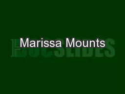 Marissa Mounts