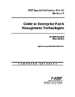 GUIDE TO NTERPRISE ATCH ANAGEMENT ECHNOLOGIES