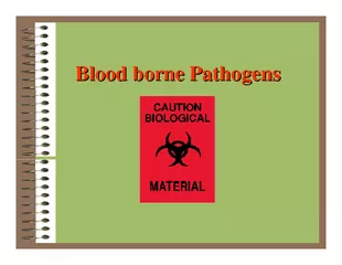Blood borne PathogensBlood borne Pathogens