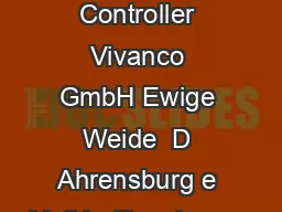 UR  Universal TVDVB Controller Vivanco GmbH Ewige Weide  D Ahrensburg e Mail hotlinevivanco