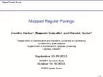 MappedRegularPavings