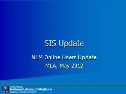 NLM Online Users Update