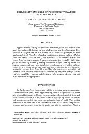 PEELABILITYANDYIELDOFPROCESSINGTOMATOESBYSTEAMORLYEELISABETHGARCIAandD