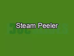 Steam Peeler