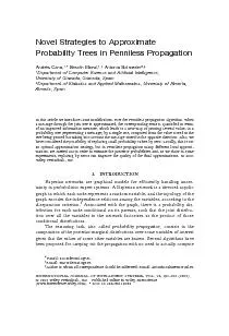 NovelStrategiestoApproximateProbabilityTreesinPennilessPropagation