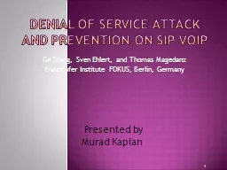 Denial of Service Attack and Prevention on SIP VoIP