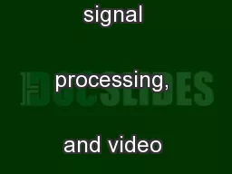 A collection of synthesis, signal processing, and video objects
...