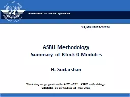 ASBU Methodology