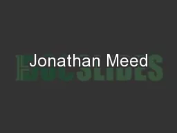 Jonathan Meed