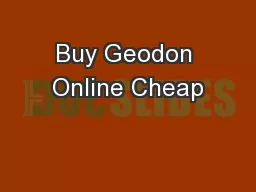 Buy Geodon Online Cheap